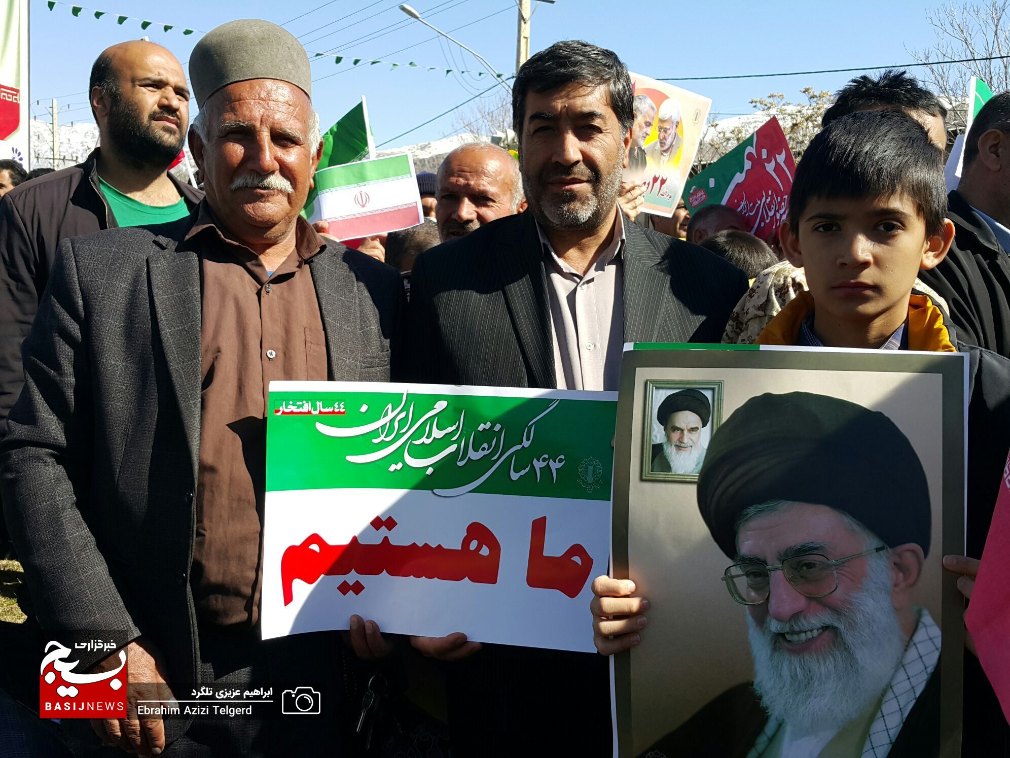 شکوه و عظمت مردم در ۲۲ بهمن در یاسوج