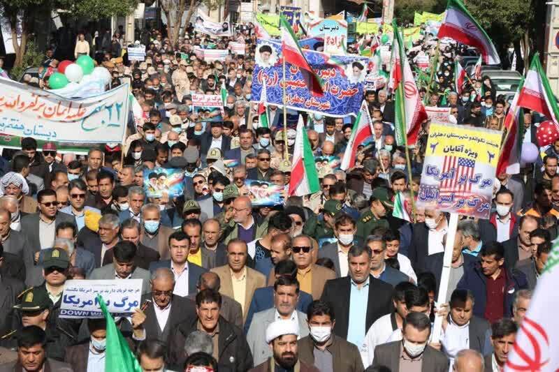 حضور پرشور مردم انقلابی و ولایتمدار شهرستانهای استان حضور پرشور مردم انقلابی و ولایتمدار شهرستانهای استان