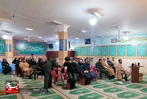 همایش بصیرتی پایوران وظیفه و تقدیر از سربازان برتر در ناحیه عمار یاسر