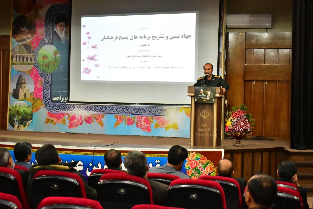 جهاد تبیین مهمترین راهبرد برای مبارزه با جنگ ترکیبی دشمن است جهاد تبیین مهمترین راهبرد برای مبارزه با جنگ ترکیبی دشمن است