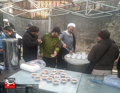 برپایی ایستگاه فرهنگی، هنری، ورزشی و ایستگاه صلواتی یگان امام رضا(ع)