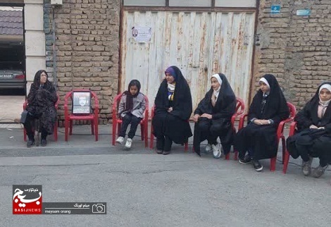 دیدار با مادر شهیدان امین ا... عبدلی و حیدری