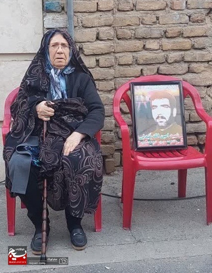 دیدار با مادر شهیدان امین ا... عبدلی و حیدری