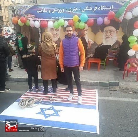 برپایی ایستگاه فرهنگی، هنری، ورزشی و ایستگاه صلواتی یگان امام رضا(ع)