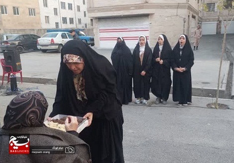 دیدار با مادر شهیدان امین ا... عبدلی و حیدری