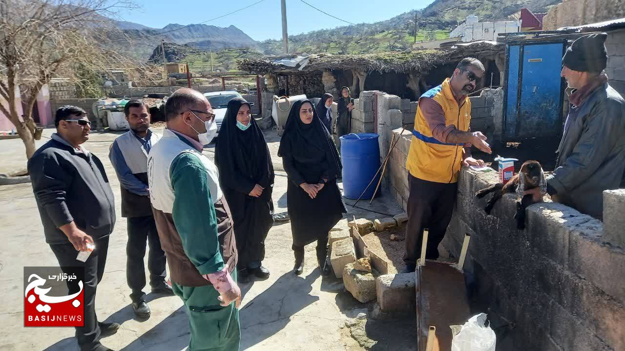 کانون بسیج جامعه کشاورزی شهرستان باشت همچنان پای کار / بیش از ۶ هزار راس دام سبک و سنگین در فتح و کوهسرک واکسینه شدند