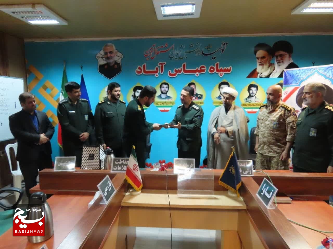 جانشین فرمانده سپاه شهرستان عباس آباد منصوب شد جانشین فرمانده سپاه شهرستان عباس آباد منصوب شد