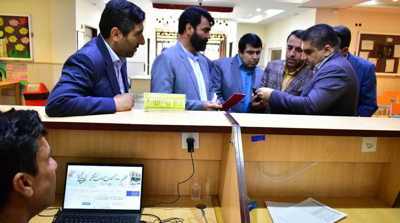 بازدید مدیرکل بازرسی کهگیلویه و بویراحمد از ستاد مرکزی اسکان نوروزی و مدارس شهرستان بویراحمد