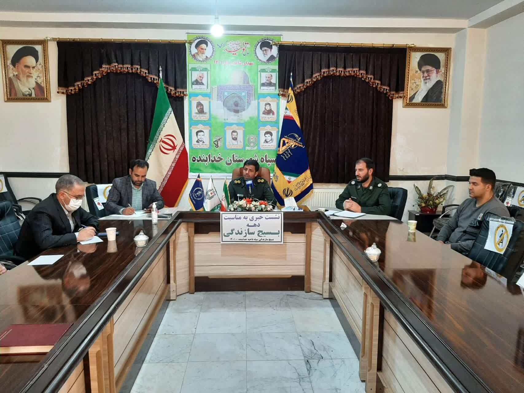 رزمایش جهادگران فاطمی در شهرستان خدابنده برگزار می شود