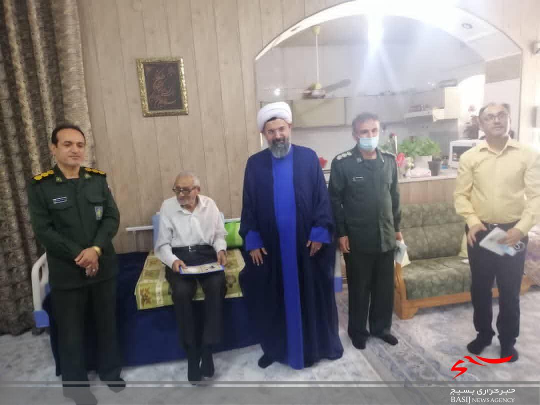 دیدار مسئولین با پژوهشگر دشتی