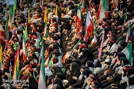 اجتماع بزرگ جهادگران فاطمی در تهران