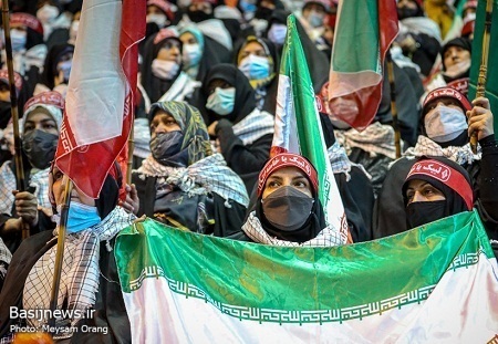 اجتماع بزرگ جهادگران فاطمی در تهران