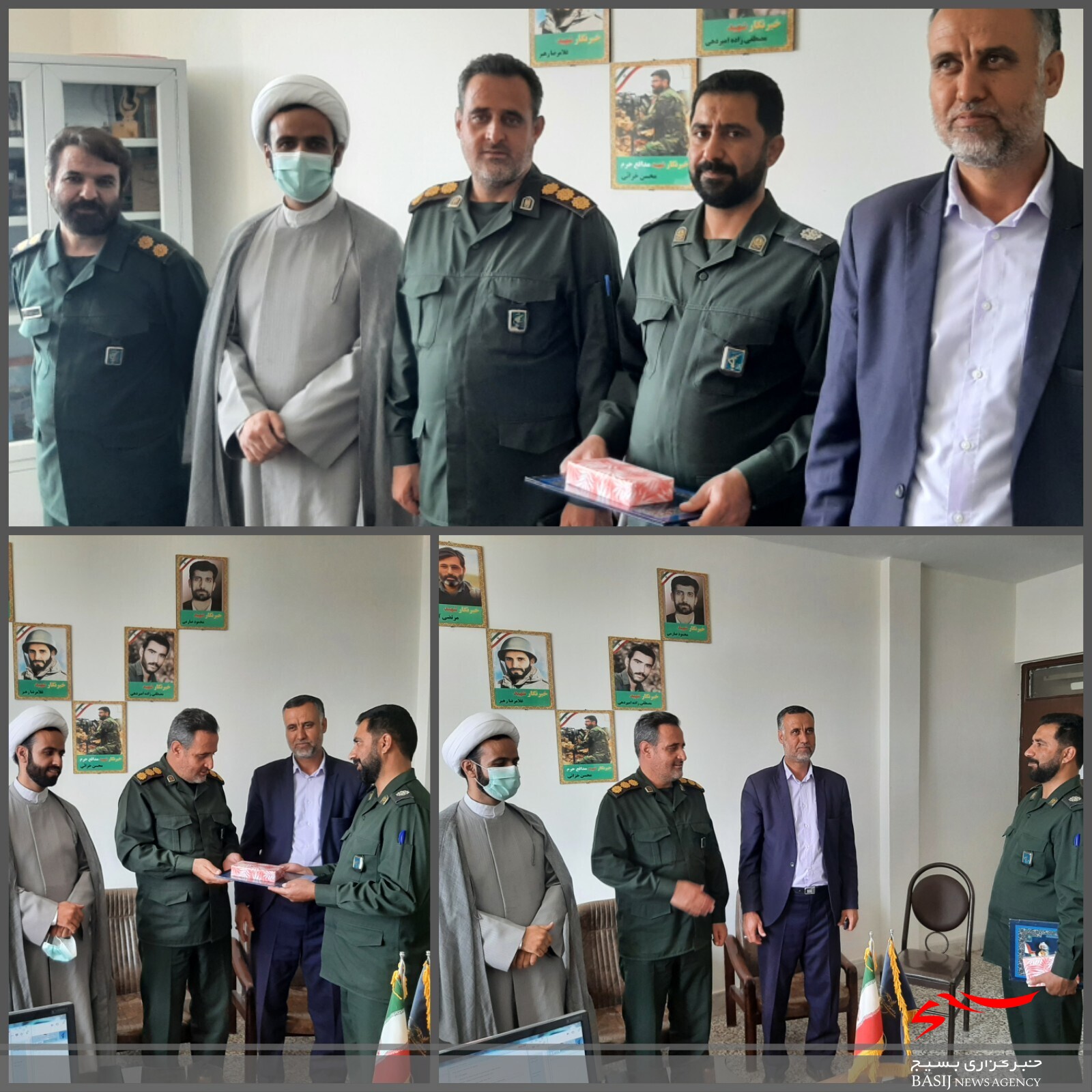 تقدیرسرهنگ پساوند فرمانده سپاه شهرستان رفسنجان وحجت الاسلام بیاضی پور مسئول نمایندگی ولی فقیه در سپاه رفسنجان از مدیر روابط عمومی وتبلیغات سپاه رفسنجان تقدیرسرهنگ پساوند فرمانده سپاه شهرستان رفسنجان وحجت الاسلام بیاضی پور مسئول نمایندگی ولی فقیه در سپاه رفسنجان از مدیر روابط عمومی وتبلیغات سپاه رفسنجان