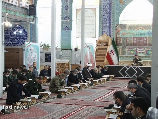 برگزاری محفل انس با قرآن کریم نیروهای مسلح بمناسبت شب قدر