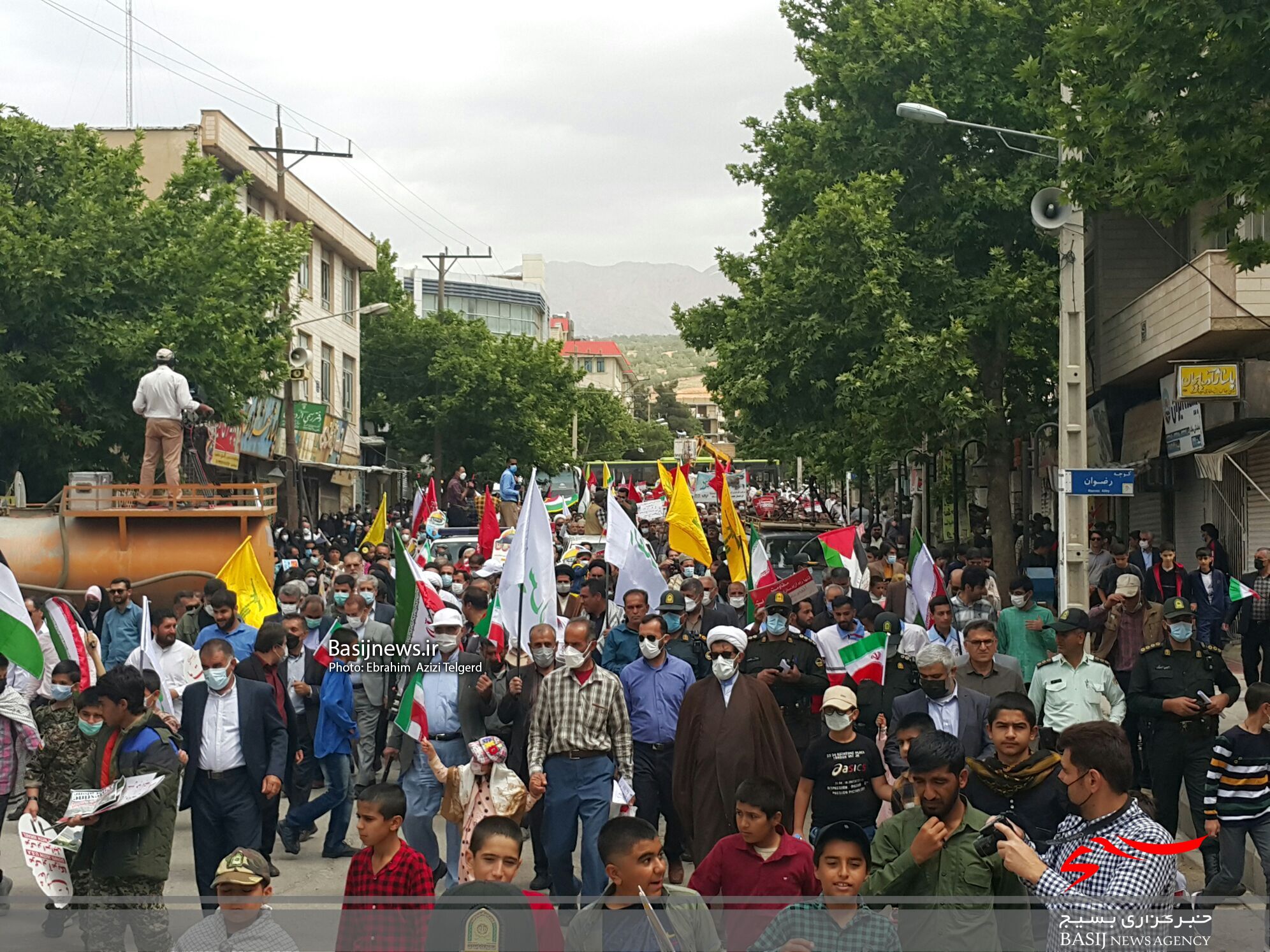 راهپیمایی باشکوه روز قدس در یاسوج