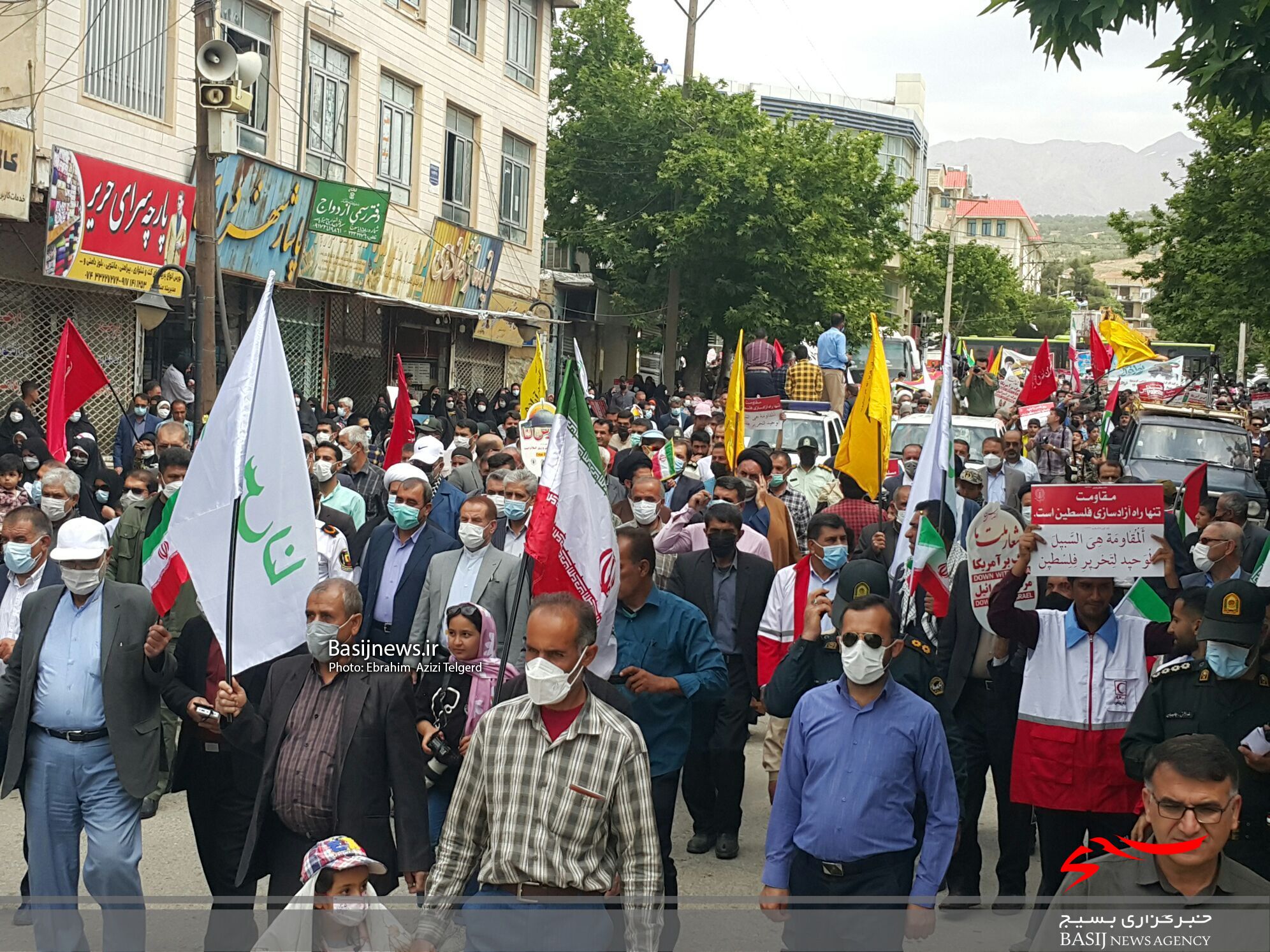 راهپیمایی باشکوه روز قدس در یاسوج