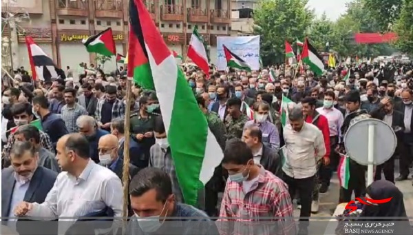 علوی تبارها پرچم رژیم اشغالگر قدس را به آتش کشیدند /حمایت از مردم فلسطین تا رهایی قدس ادامه دارد