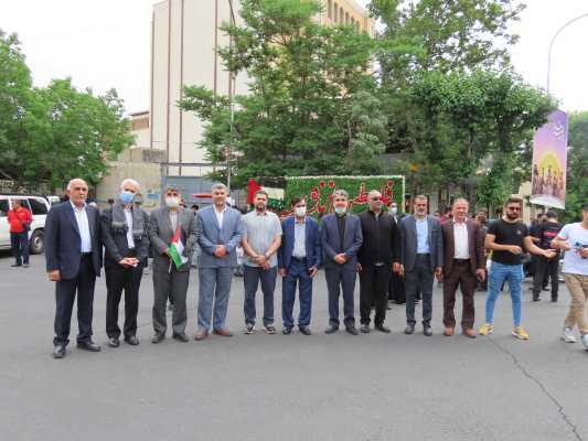 حضور جامعه ورزش در راهپیمایی روز قدس+عکس حضور جامعه ورزش در راهپیمایی روز قدس+عکس