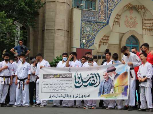 حضور جامعه ورزش در راهپیمایی روز قدس+عکس حضور جامعه ورزش در راهپیمایی روز قدس+عکس