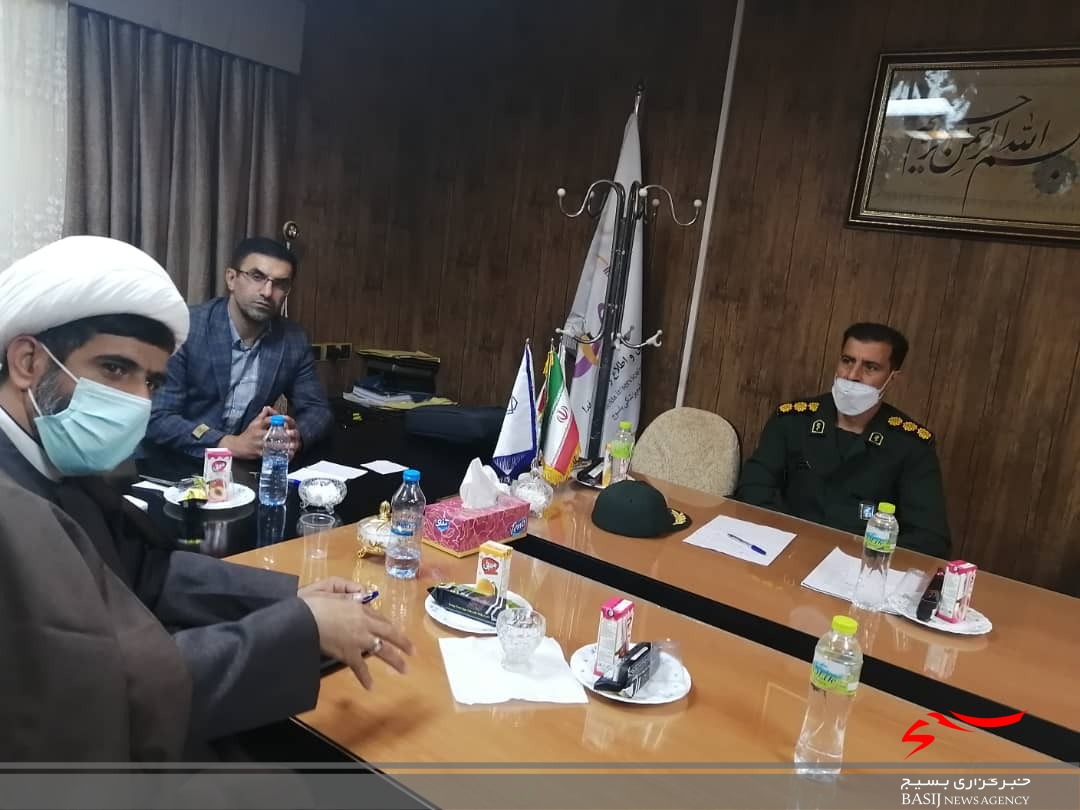 نشست هماهنگی جهت برگزاری اردوی جهادی بهداشتی درمانی در روستای پراشکفت بویراحمد