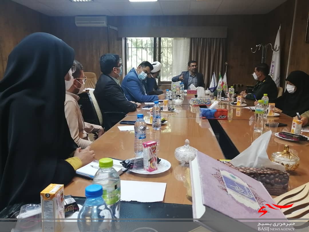 نشست هماهنگی جهت برگزاری اردوی جهادی بهداشتی درمانی در روستای پراشکفت بویراحمد