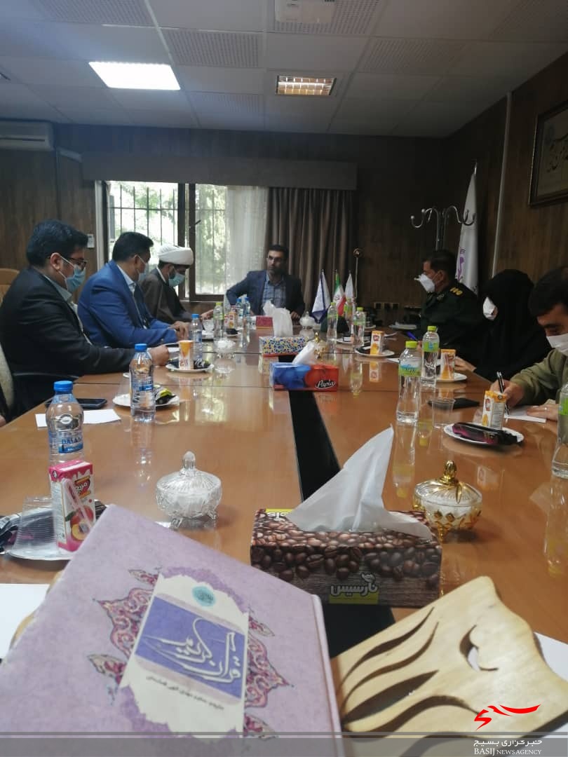 نشست هماهنگی جهت برگزاری اردوی جهادی بهداشتی درمانی در روستای پراشکفت بویراحمد