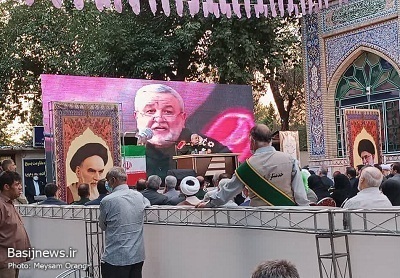 مراسم افتتاحیه ولین کنگره ۱۰۰۰ شهید منطقه ۱۰ تهران