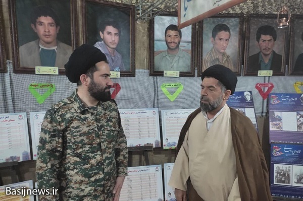 حضور چشمگیر سازمان بسیج طلاب اردبیل در نمایشگاه شهدای روحانی کشور