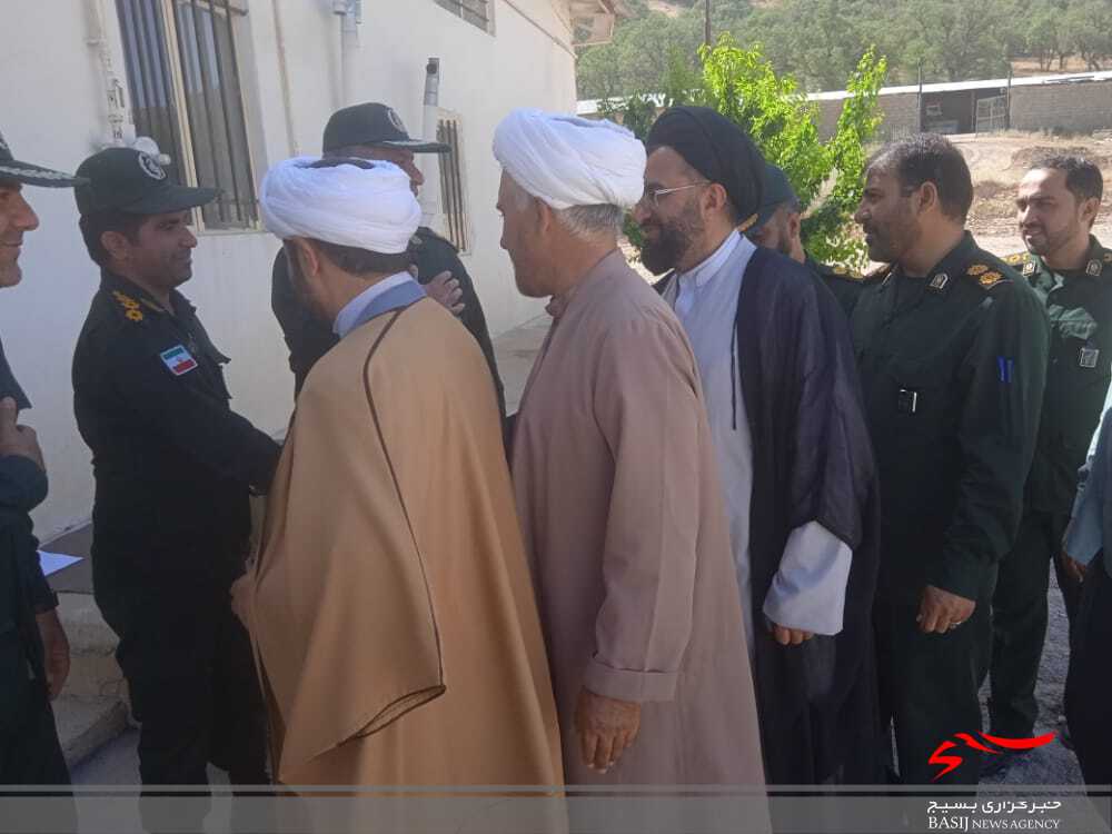 بازدید نماینده ولی فقیه در سپاه فتح کهگیلویه و بویراحمد از تیپ ۴۸ فتح