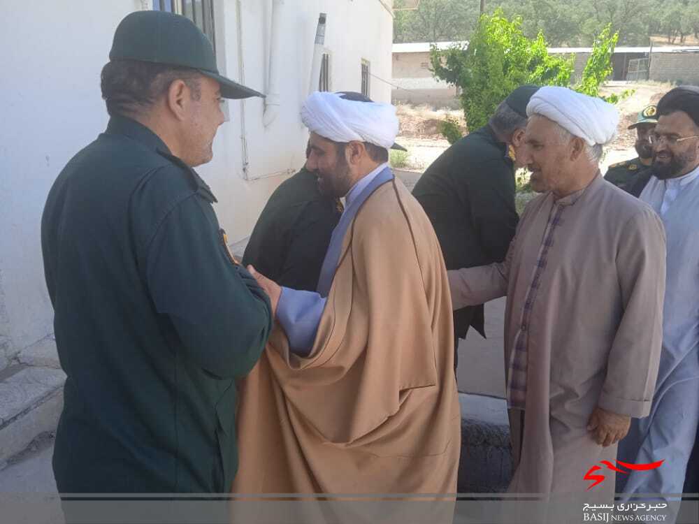 بازدید نماینده ولی فقیه در سپاه فتح کهگیلویه و بویراحمد از تیپ ۴۸ فتح