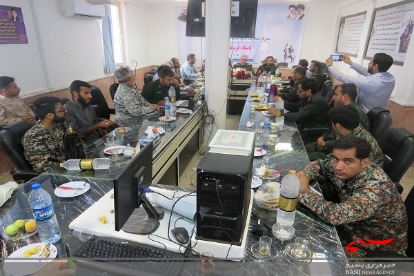 تمرین پاسگاه فرماندهی در سپاه امام حسین(ع) دلوار تمرین پاسگاه فرماندهی در سپاه امام حسین(ع) دلوار