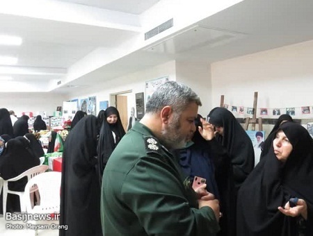 برپایی نمایشگاه دستاوردهای پایگاه های اسوه در ناحیه شهید رجایی