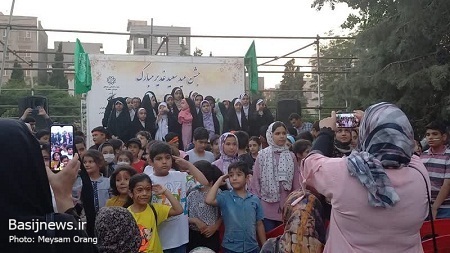 برپایی مراسم جشن های خیابانی و ایستگاه های صلواتی ناحیه مسلم بن عقیل(ع)