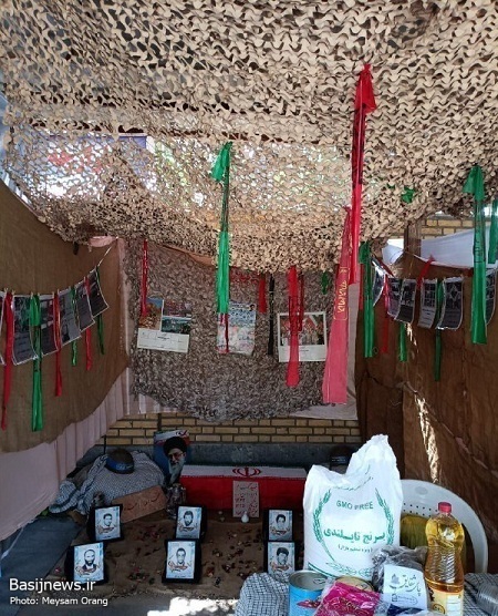 برپایی نمایشگاه پایگاه های اسوه در ناحیه مقاومت بسیج سلمان فارسی
