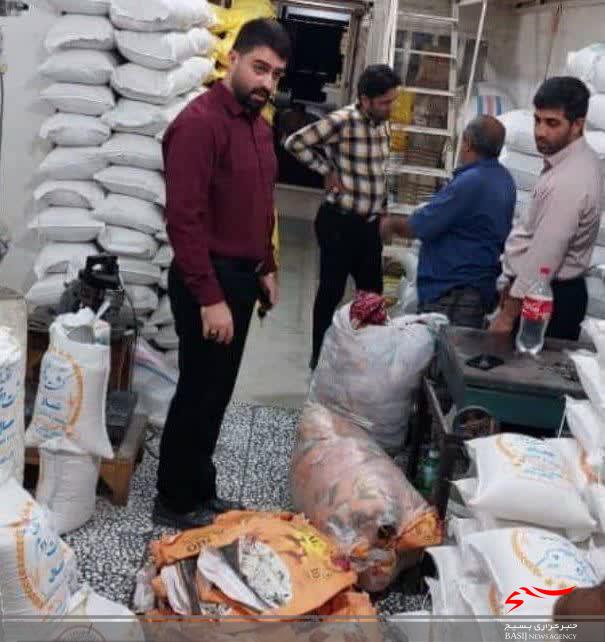 کشف انبار ۱۰ تنی تخلیط برنج در بابل کشف انبار ۱۰ تنی تخلیط برنج در بابل