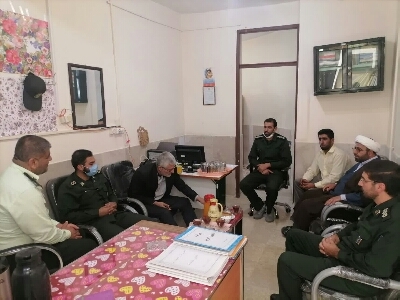 دیدار مسئول دفتر نمایندگی ولی فقیه سپاه ناحیه اردل با فرماندهی نیروی انتظامی شهر دشتک دیدار مسئول دفتر نمایندگی ولی فقیه سپاه ناحیه اردل با فرماندهی نیروی انتظامی شهر دشتک