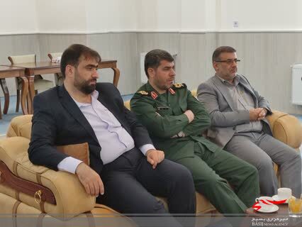 دیدار مسئولان قضایی استان با فرمانده سپاه فتح