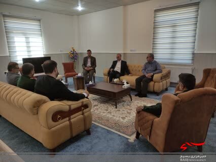 دیدار مسئولان قضایی استان با فرمانده سپاه فتح