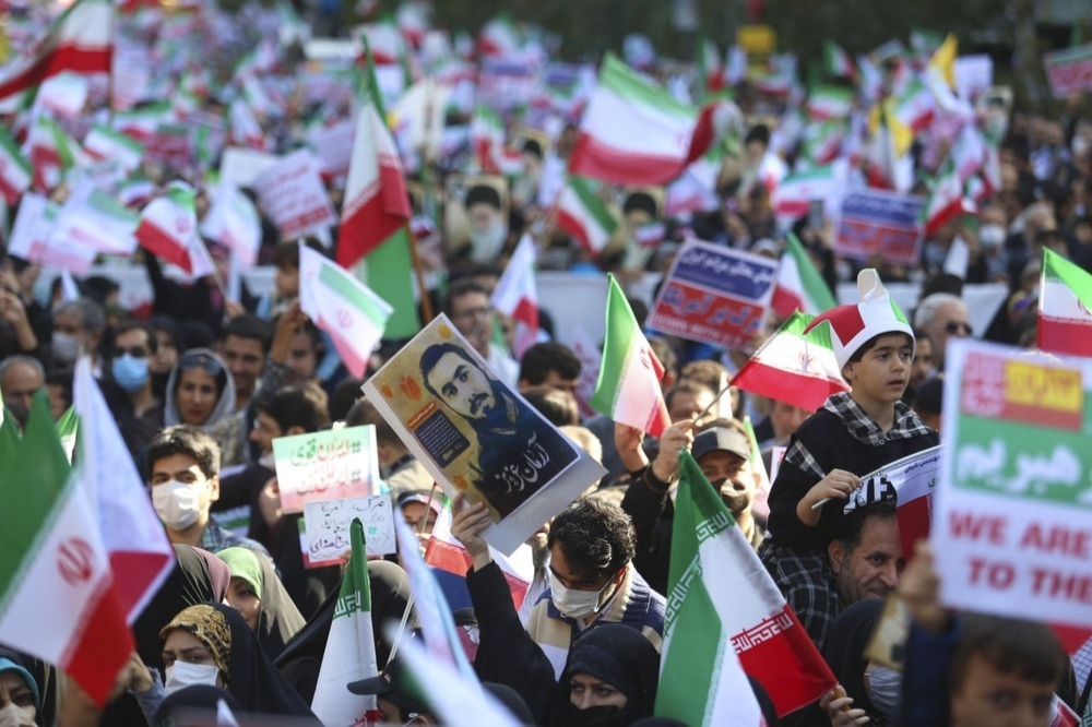 مراسم راهپیمایی ۱۳ آبان، روز ملی مبارزه با استکبار جهانی/گزارش تصویری