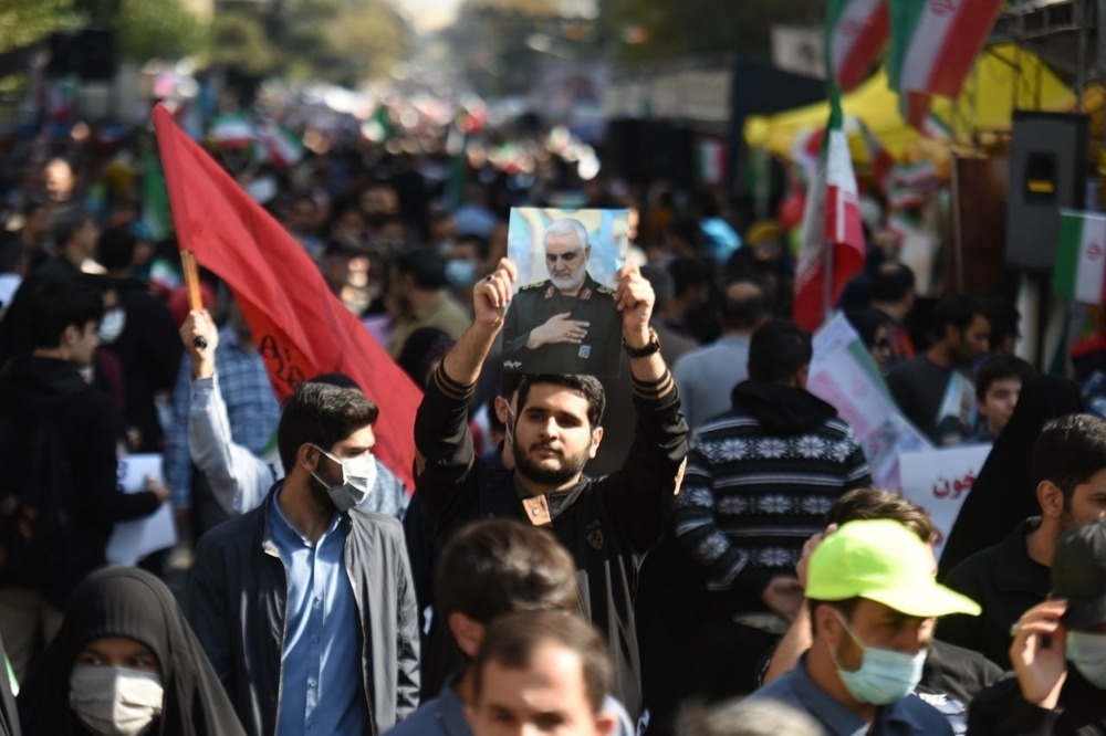 مراسم راهپیمایی ۱۳ آبان، روز ملی مبارزه با استکبار جهانی/گزارش تصویری