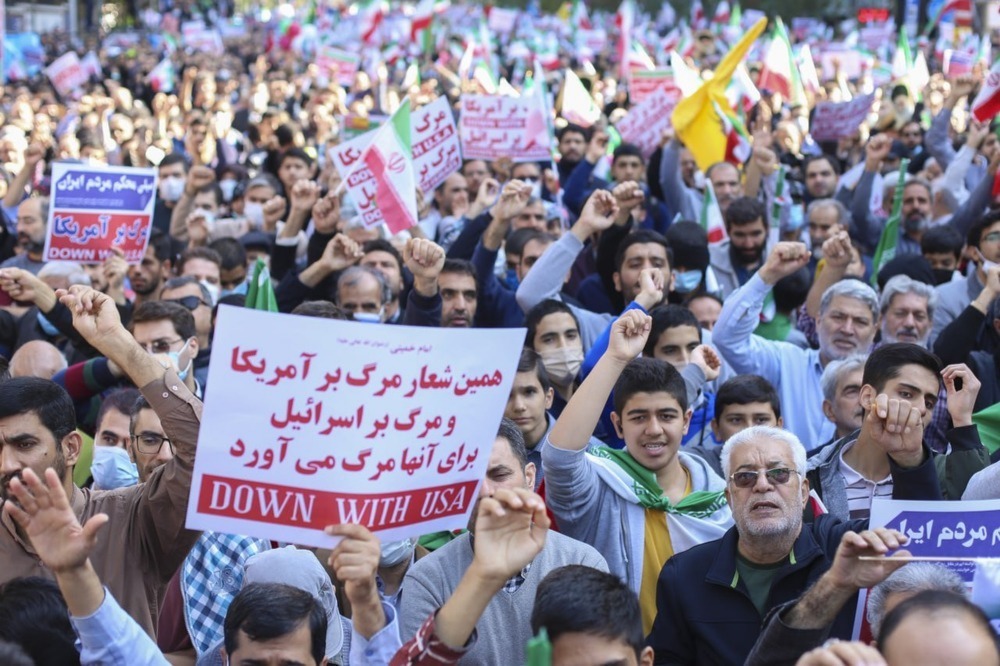 مراسم راهپیمایی ۱۳ آبان، روز ملی مبارزه با استکبار جهانی/گزارش تصویری