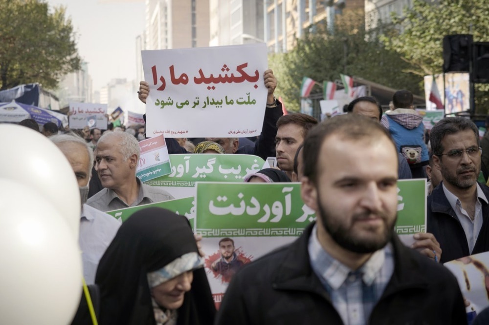 مراسم راهپیمایی ۱۳ آبان، روز ملی مبارزه با استکبار جهانی/گزارش تصویری