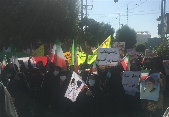 بوشهر در نوار خلیجفارس یک صدا مرگ بر آمریکا سر داد بوشهر در نوار خلیجفارس یک صدا مرگ بر آمریکا سر داد