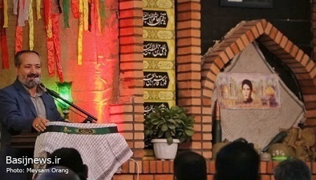 هفتمین سالگرد شهادت شهید مدافع حرم «قدیر سرلک» در تهران