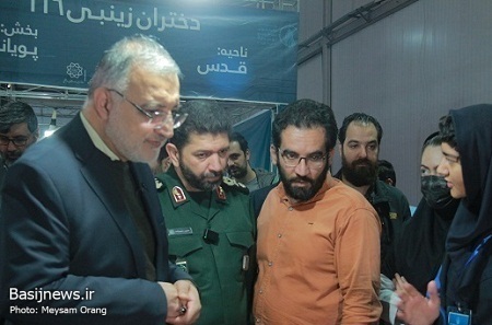 بازدید شهردار تهران و فرمانده سپاه تهران از چهارمین رویداد تولید محتوای دیجیتال بسیج تهران بزرگ