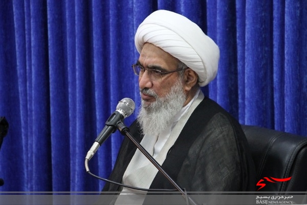 دیدار اعضای ستاد هفته بسیج استان بوشهر با آیت الله صفایی بوشهری