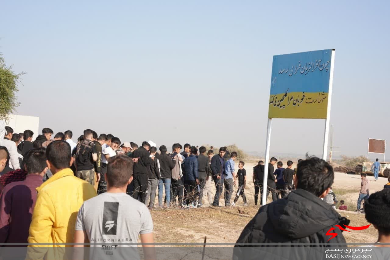 بازدید دانش آموزان لرستانی از مناطق عملیاتی جنوب