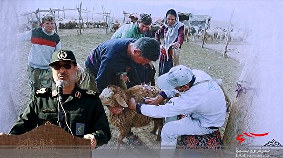 واکسیناسیون ۱۳۰هزار دام توسط نیروهای جهادگر بسیجی دررزمایش جهاد دامپزشکی دربشاگرد واکسیناسیون ۱۳۰هزار دام توسط نیروهای جهادگر بسیجی دررزمایش جهاد دامپزشکی دربشاگرد