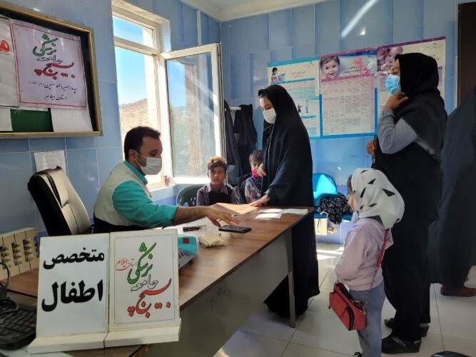 اعزام تیم تخصصی پزشکی به مناطق محروم بخش میمه دهلران