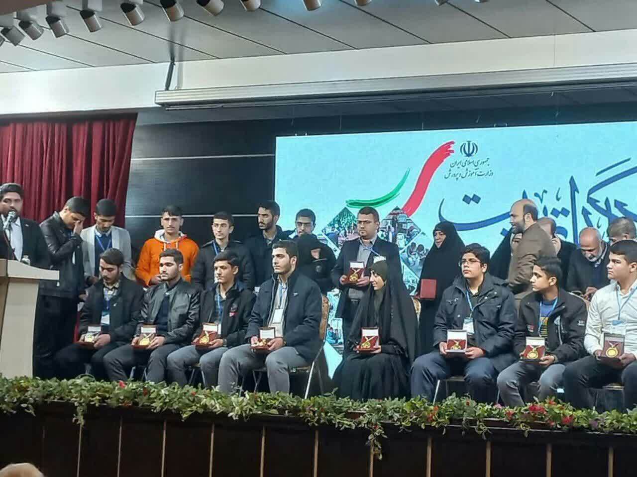 جوان چرامی جهادگر برتر کشور شد